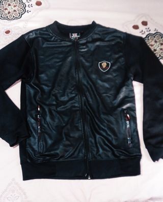 Chaqueta negra para hombre