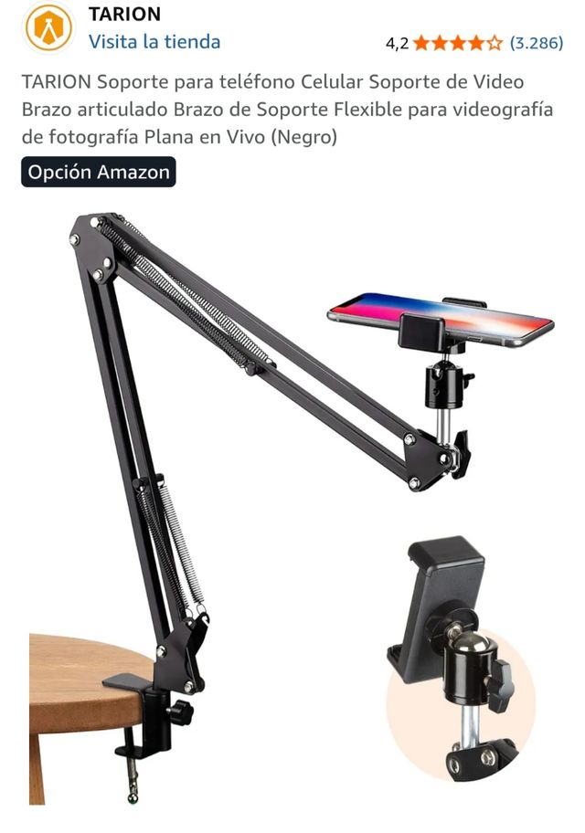 Brazo articulado móvil