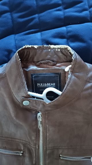 Chaqueta marrón Pull&Bear M