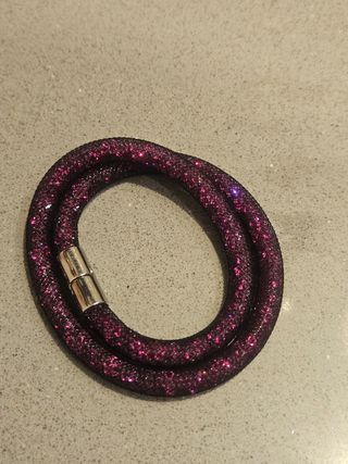 Pulsera Swaroski morada
