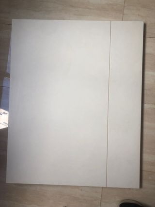 Mesa plegable IKEA NORBERG blanca