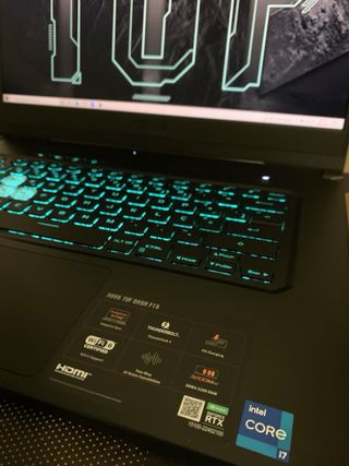 Portátil rtx 3060 Asus TUF Dash Gaming F15