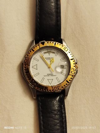 Orologio Samsung Quarzo - oro e acciaio