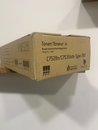 Tóner negro C7528n/C7535hdn Tipo 260