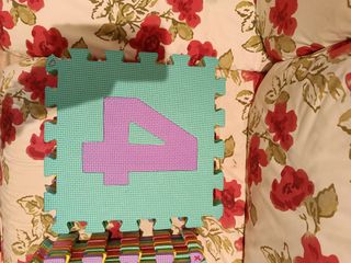 Alfombra puzzle números (2 uds)