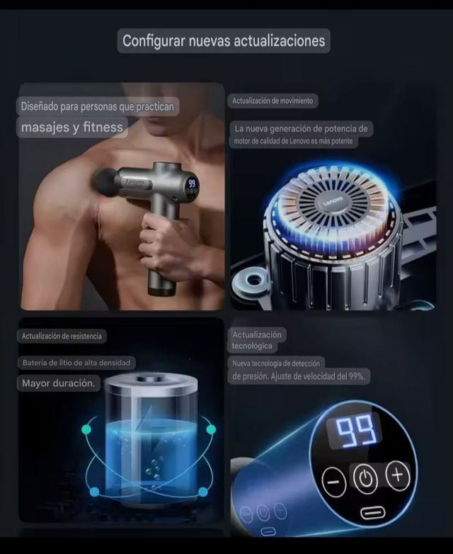 Pistola di massaggio muscolare