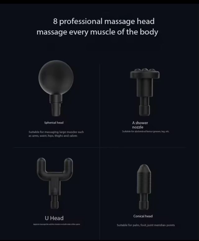 Pistola di massaggio muscolare