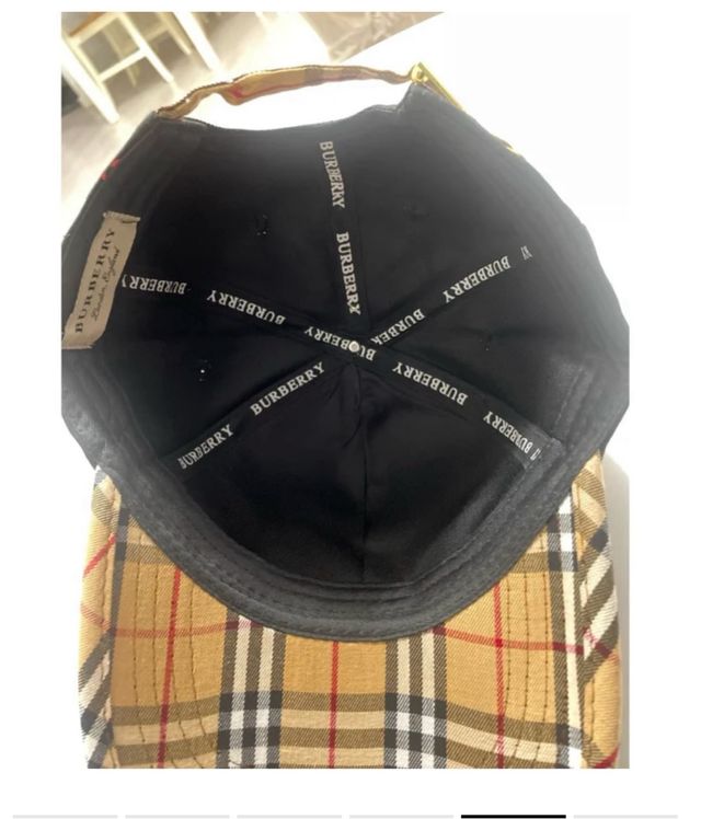 Gorra Burberry negra - Oso