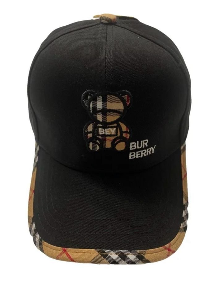 Gorra Burberry negra - Oso
