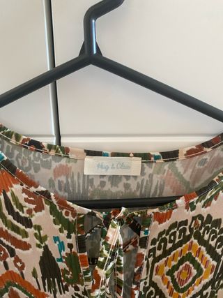 Vestido Hug&Clau estampado étnico