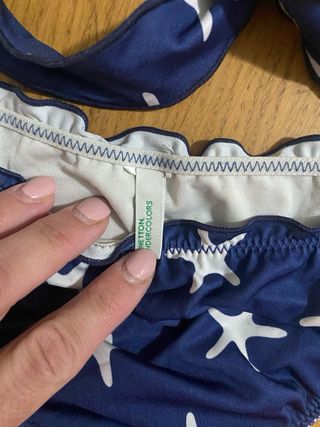 Bikini Annette blu stelle marine