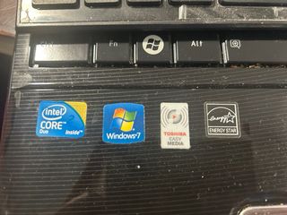 Portátil Toshiba Windows 7