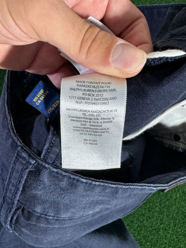 Pantaloni Polo Ralph Lauren Blu, Tg M