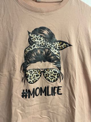 Camiseta MomLife talla M - Shein