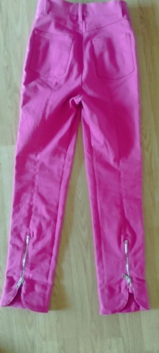 Pantalones rosa mujer