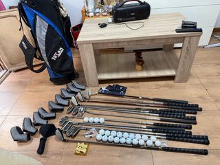 Set golf Golden Bear + bolsa Texan + accesorios 
