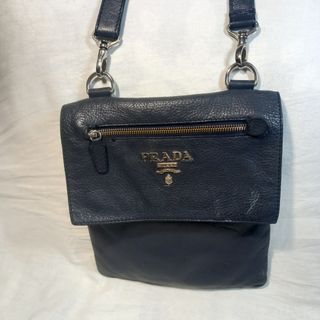 Bolso Prada bandolera azul oscuro