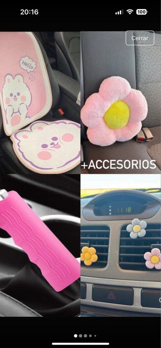 Pack accesorios de coche