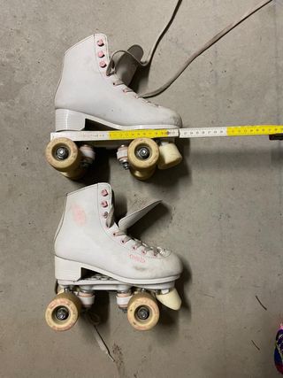 Pattini rotelle 4 ruote Nr 36- usati