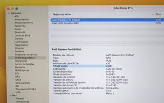 PORTÁTIL MACBOOK PRO 16 A2141 i7/16GB/512GB #20