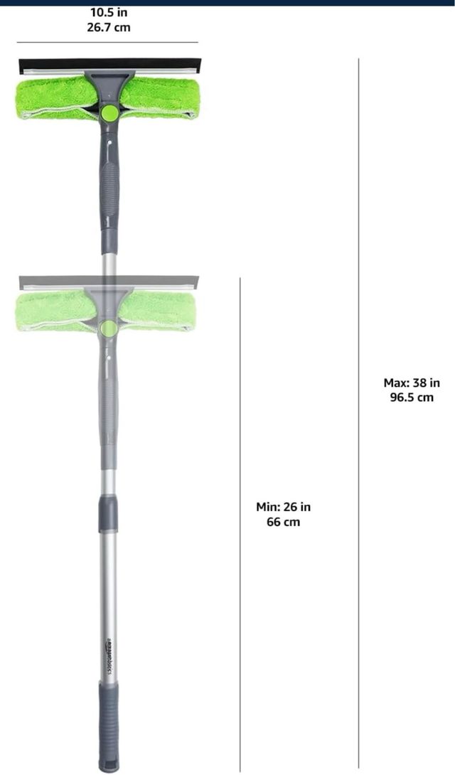 Limpiacristales telescópico Amazon Basics
