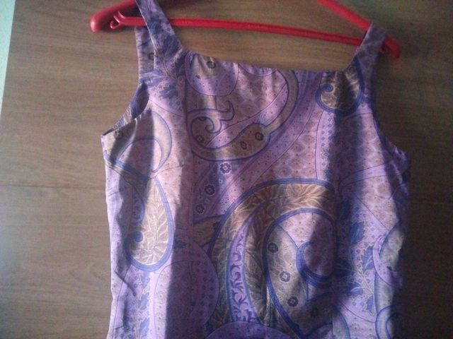 Vestido tirantes mujer morado