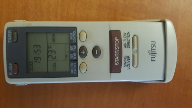 Mando aire acondicionado Fujitsu