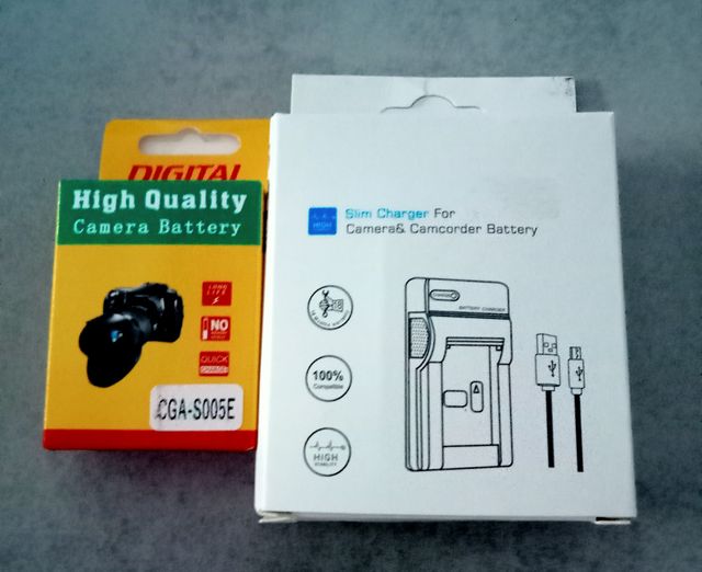 Batería y Cargador Cámara - CGA-S005E