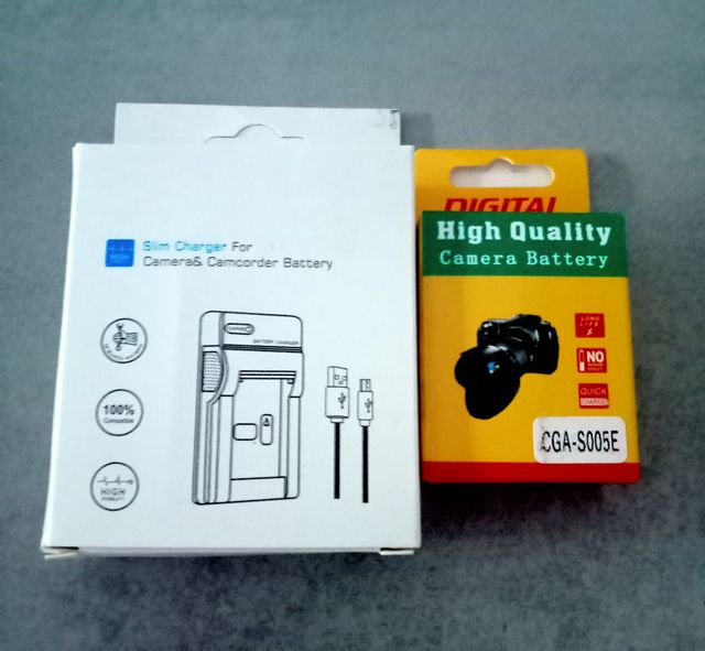 Batería y Cargador Cámara - CGA-S005E