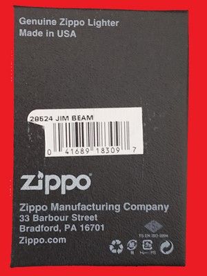 Zippo Jim Beam nuevo