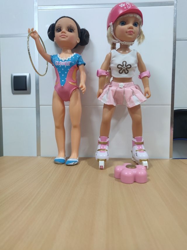 Muñecas Nancy: Nancy patinadora y Nancy Clodet