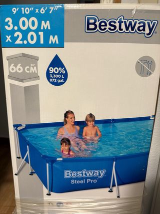 Piscina Bestway Steel Pro 300x201cm