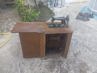 Máquina coser Singer antigua