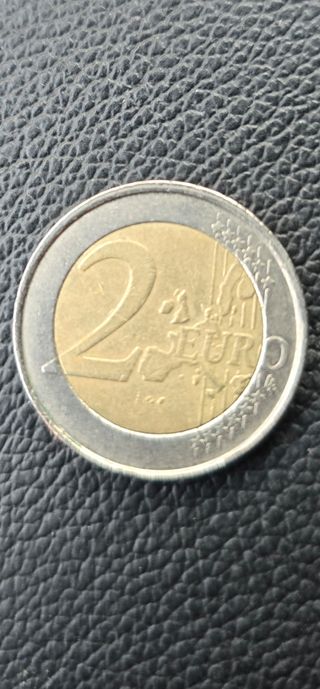 Moneda de Belgica de 2 Euro del 2004.