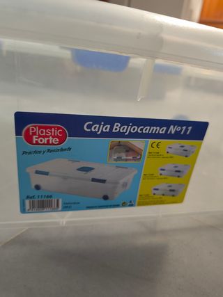 Caja almacenaje 30L - Plástico resistente