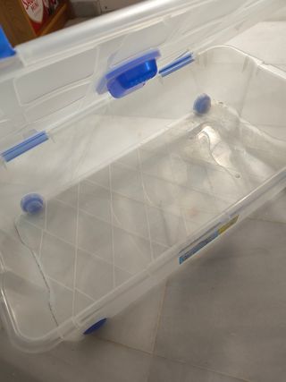 Caja almacenaje 30L - Plástico resistente