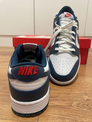 Nike Dunk Low - Azul y Blanco