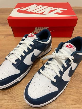 Nike Dunk Low - Azul y Blanco