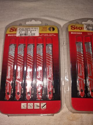 Juego sierras Starrett BU230X