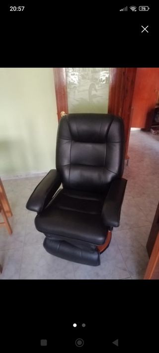 Sillón Relax masajeador Negro 