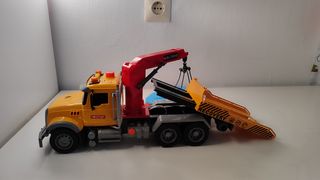 Grúa de juguete KG-7000 + coche