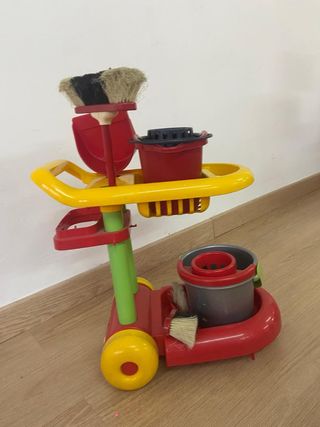 Carrito limpieza infantil