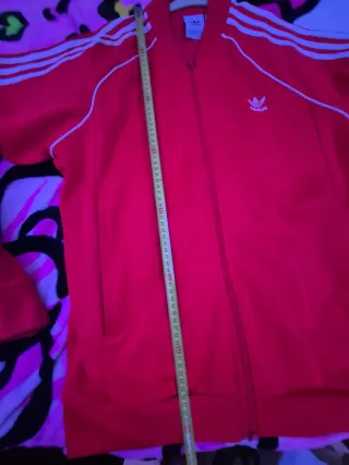 Chaqueta Adidas roja XL