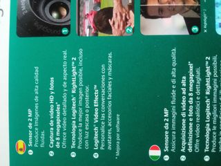 Webcam Logitech C600 - Negra