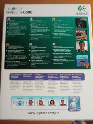 Webcam Logitech C600 - Negra