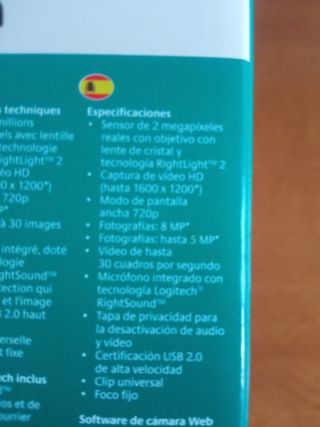 Webcam Logitech C600 - Negra