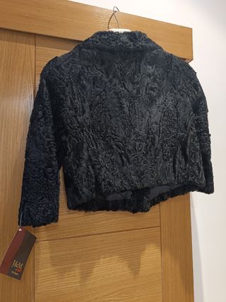 Cazadora astracán vintage