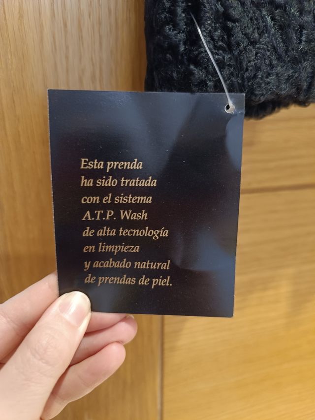 Cazadora astracán vintage