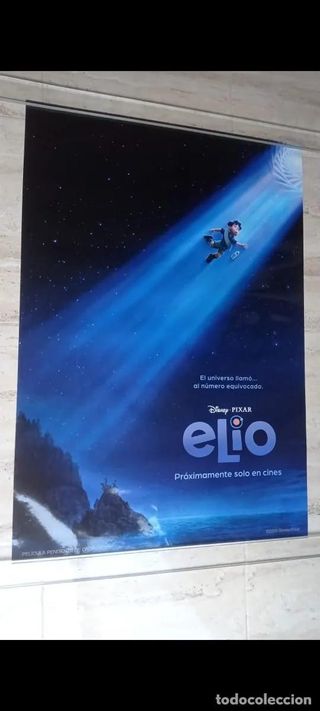 Póster película Elio Disney Pixar (4 modelos)