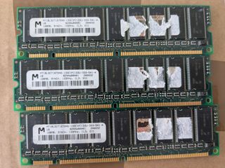 Ram 128MBx3 ECC 133MHz PC133U Micron